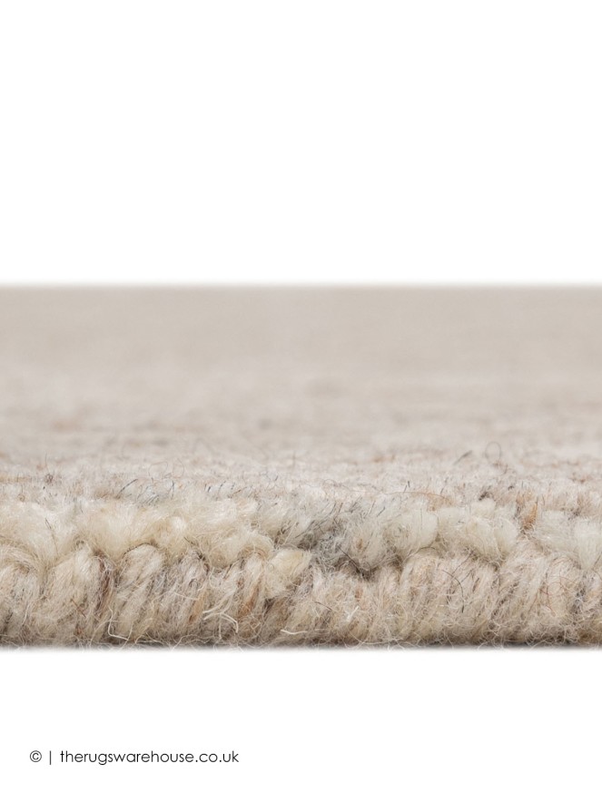 Pureni Natural Beige Circle Rug - 3