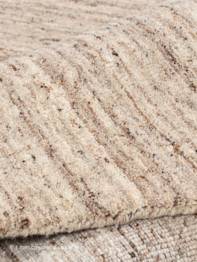 Pureni Natural Beige Circle Rug - 4