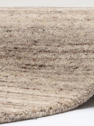 Pureni Natural Beige Circle Rug - Thumbnail - 5