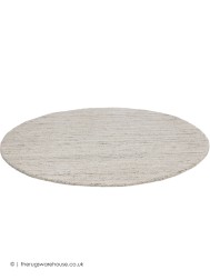 Pureni Natural Grey Circle Rug - Thumbnail - 7