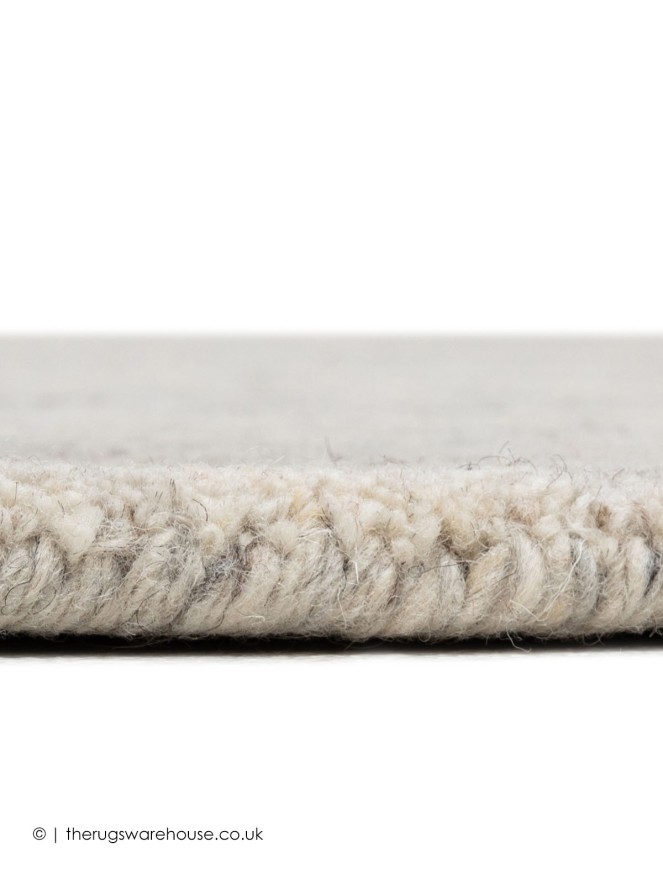 Pureni Natural Grey Circle Rug - 3
