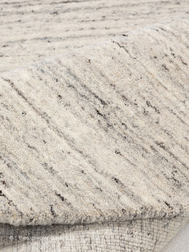 Pureni Natural Grey Circle Rug - 4