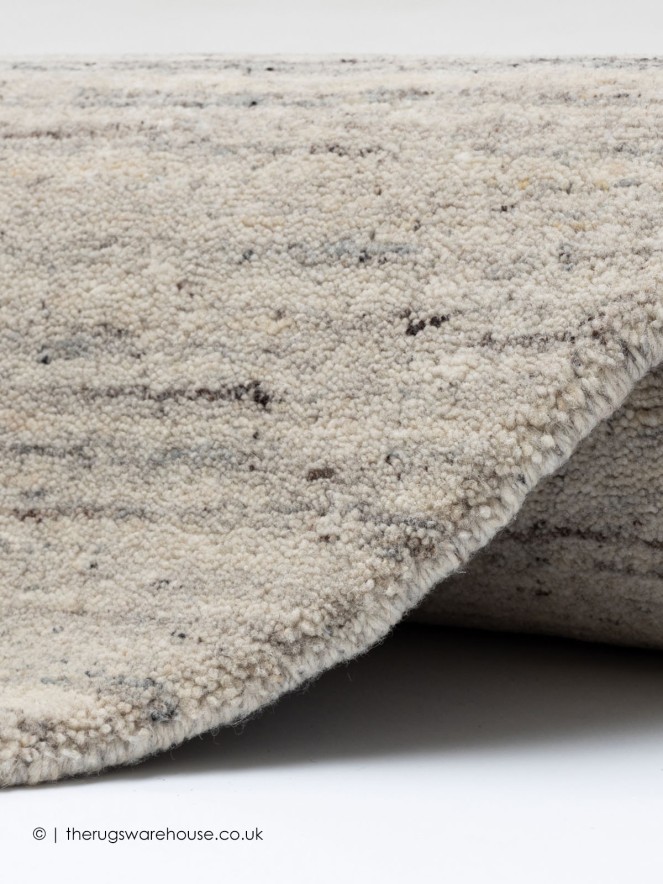 Pureni Natural Grey Circle Rug - 5