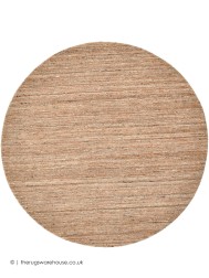 Pureni Ochre Circle Rug - Thumbnail - 2