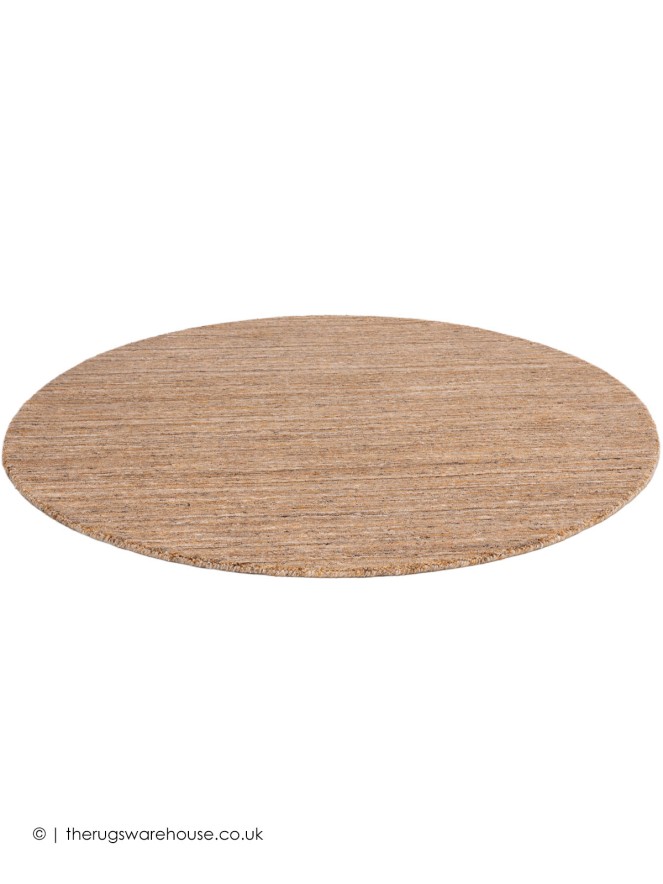 Pureni Ochre Circle Rug - 7