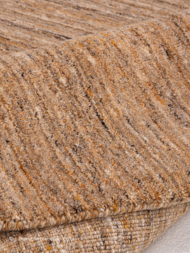 Pureni Ochre Circle Rug - 4