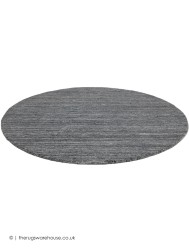 Pureni Charcoal Circle Rug - Thumbnail - 7