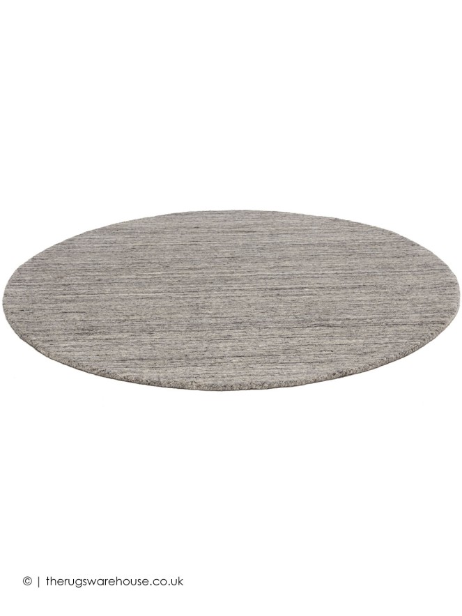 Pureni Grey Circle Rug - 7