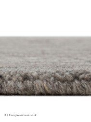 Pureni Grey Circle Rug - Thumbnail - 3