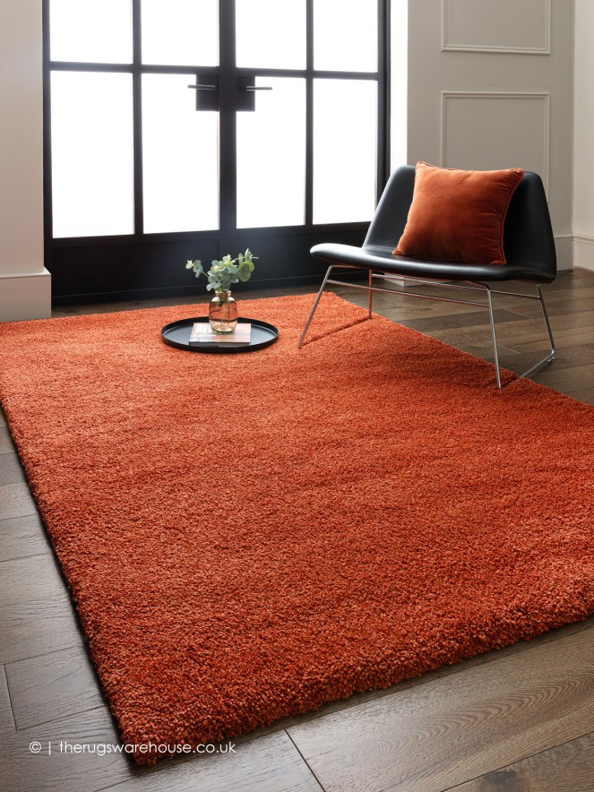 Atlas Orange Rug - 2