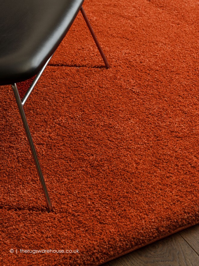 Atlas Orange Rug - 3