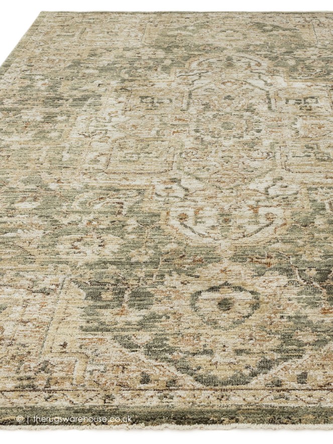 Serapi Green Rug - 8
