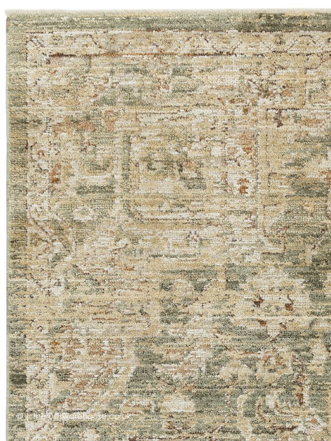 Serapi Green Rug - 7