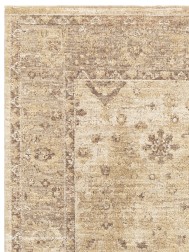Heriz Ornate Beige Rug - Thumbnail - 7