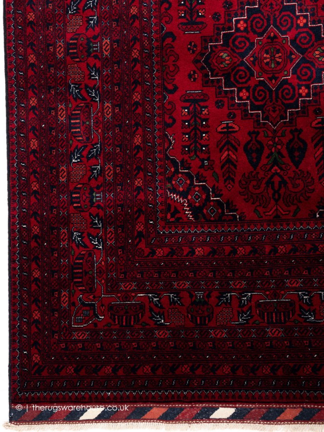 Fine Afghan Belgic 15970 Rug - 4