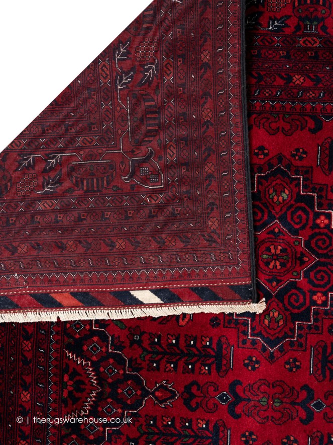 Fine Afghan Belgic 15970 Rug - 7