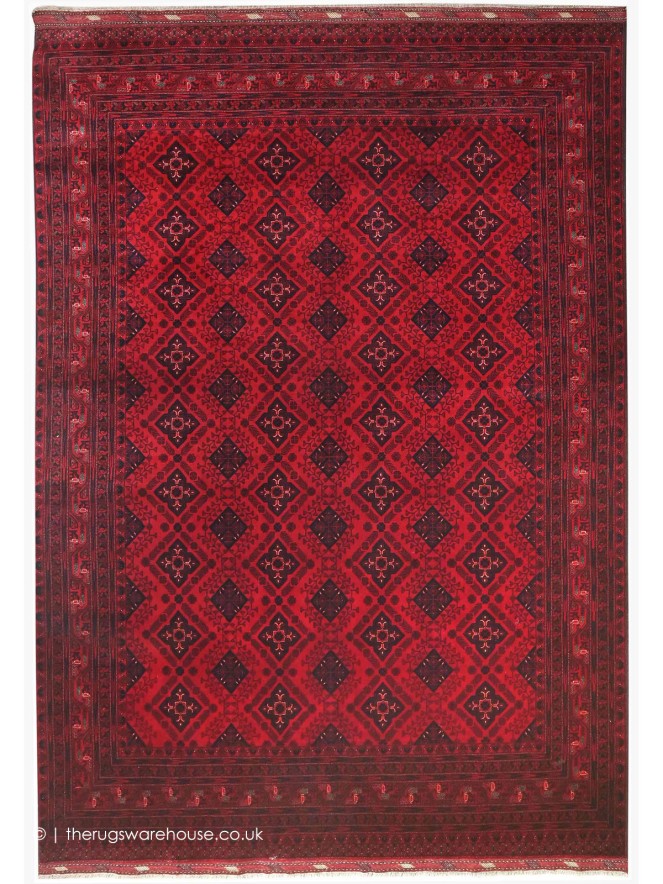 Fine Afghan Belgic 18868 Rug - 2