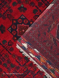 Fine Afghan Belgic 18869 Rug - Thumbnail - 7