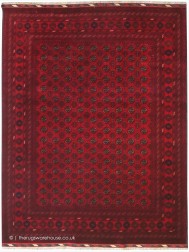 Fine Afghan Belgic 18871 Rug - Thumbnail - 2