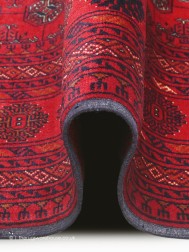 Fine Afghan Belgic 18871 Rug - Thumbnail - 5