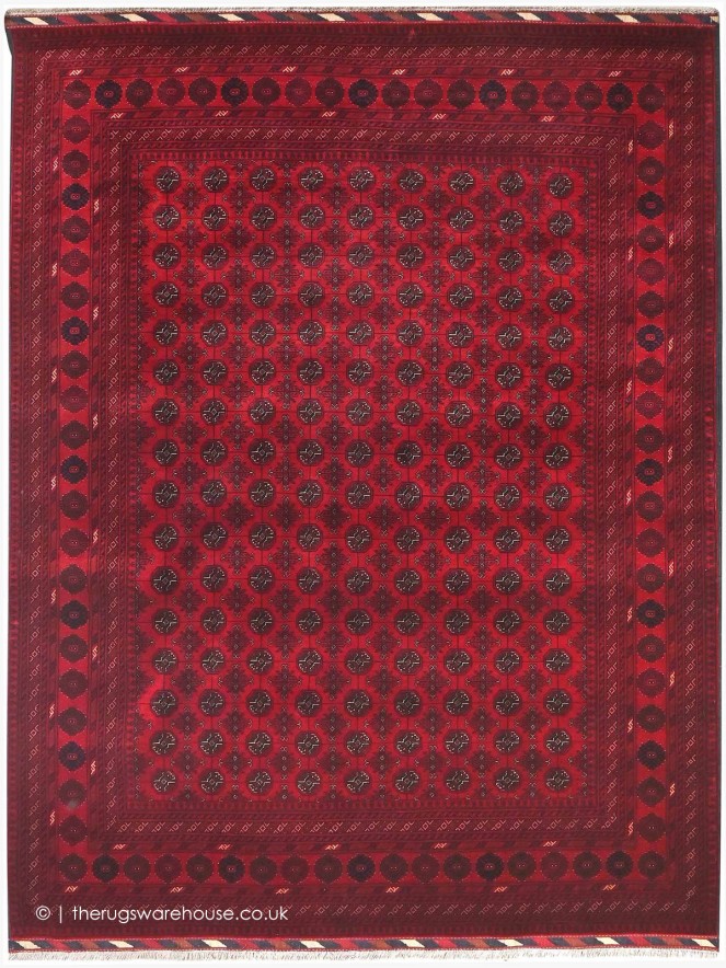 Fine Afghan Belgic 18872 Rug - 2