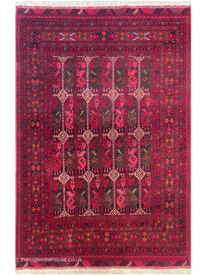 Fine Afghan SFA Rug - 2