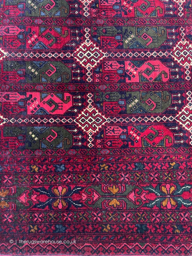 Fine Afghan SFA Rug - 3