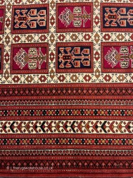 Fine Afghan 18361 Rug - Thumbnail - 4