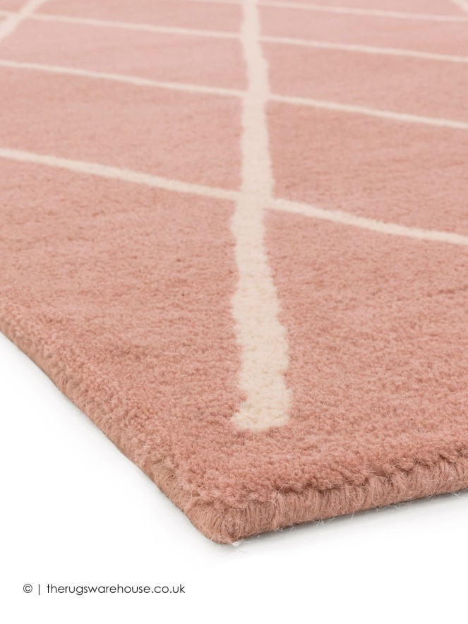 Albany Geo Pink Rug - 4
