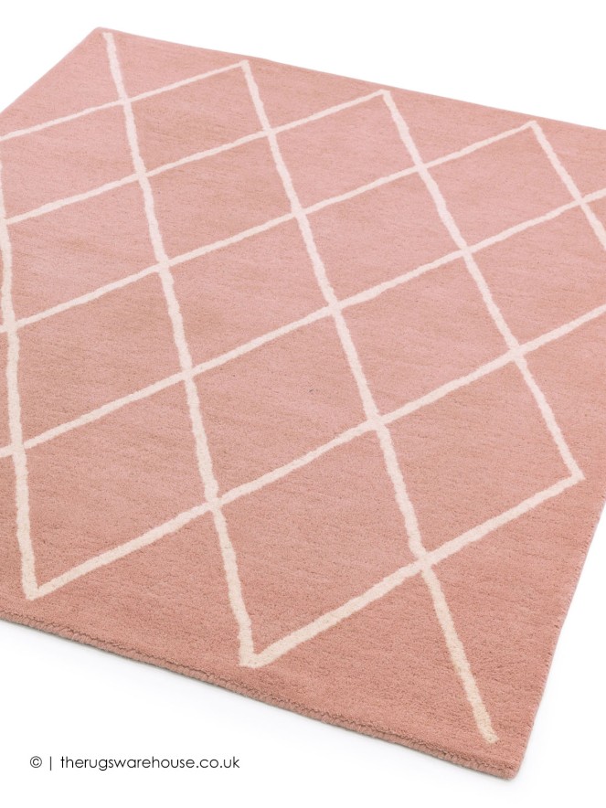 Albany Geo Pink Rug - 6