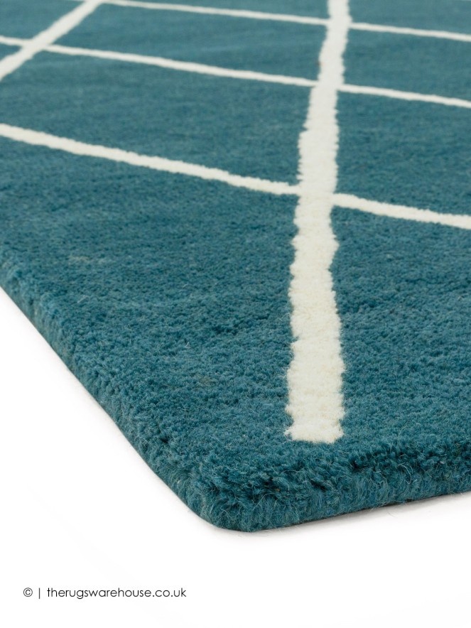 Albany Geo Teal Rug - 3