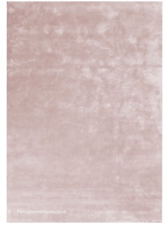 Dominica Pink Modern Chic Handmade Viscose Modern Luxury Rug by The Rug ...