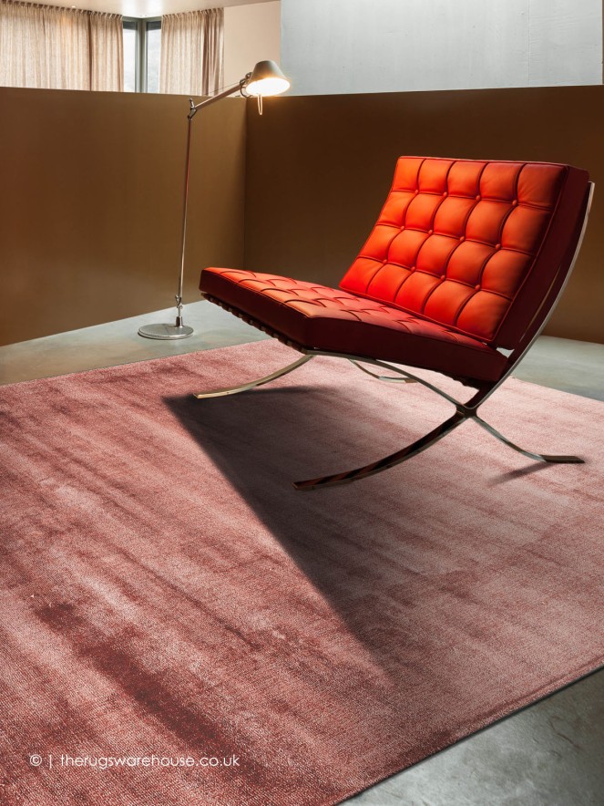 Elletra Dark Rose Rug - 2