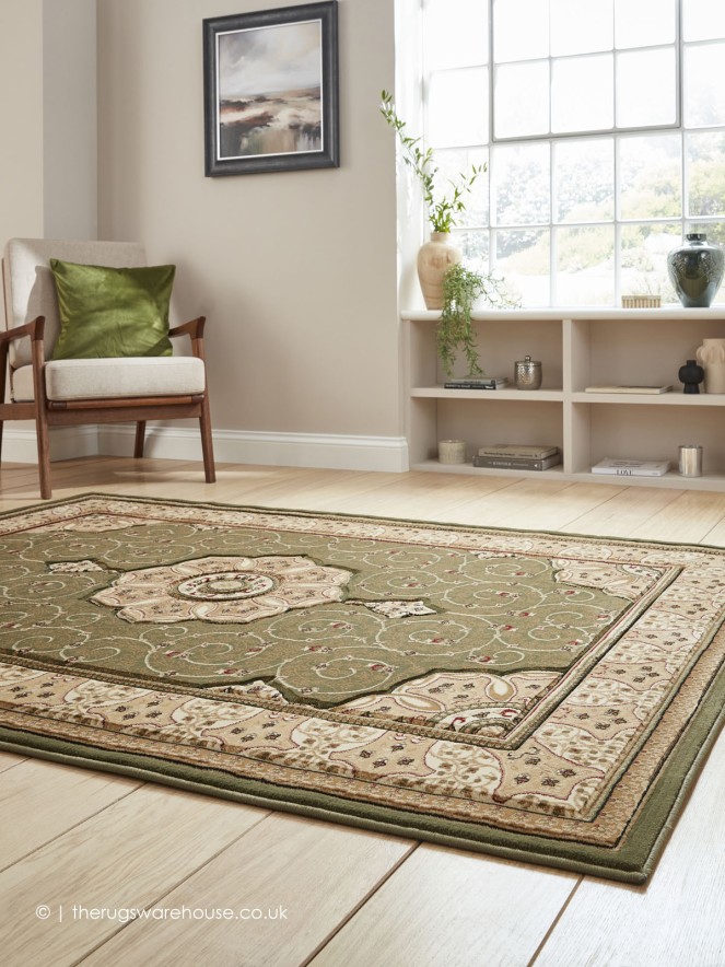 Nerima Green Rug - 3