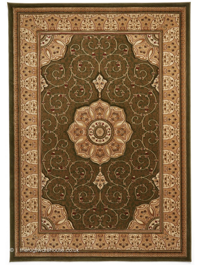 Nerima Green Rug - 9