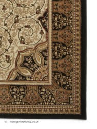 Nerima Cream Black Rug - Thumbnail - 6