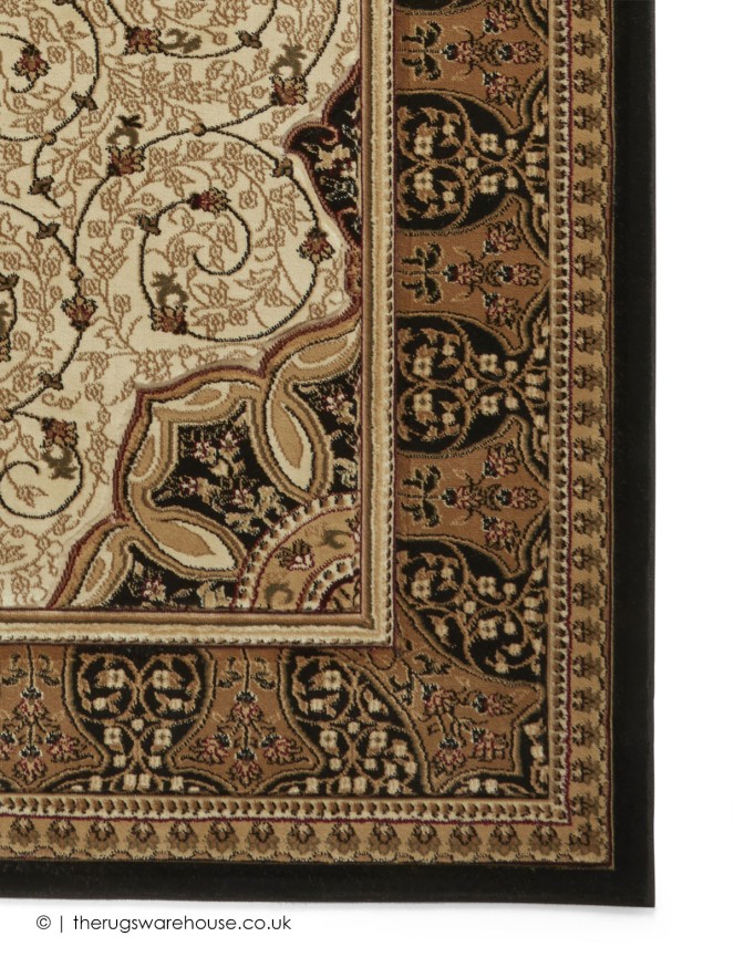 Nerima Cream Black Rug - 6