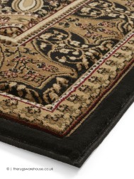 Nerima Cream Black Rug - Thumbnail - 4