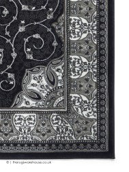 Nerima Dark Blue Rug - Thumbnail - 6
