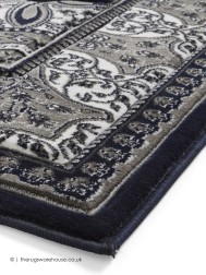 Nerima Dark Blue Rug - Thumbnail - 4