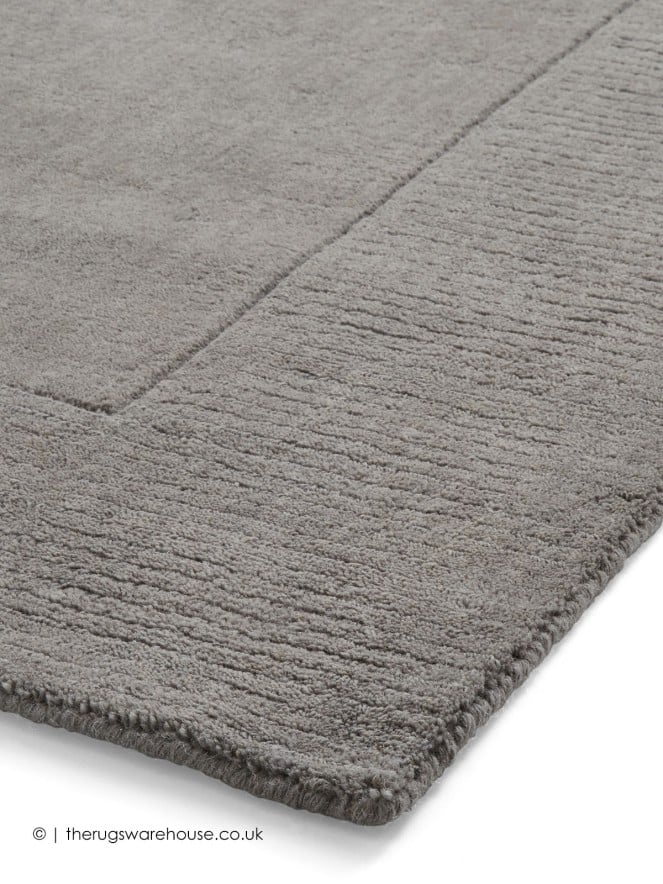 Windsor Border Grey Rug - 4