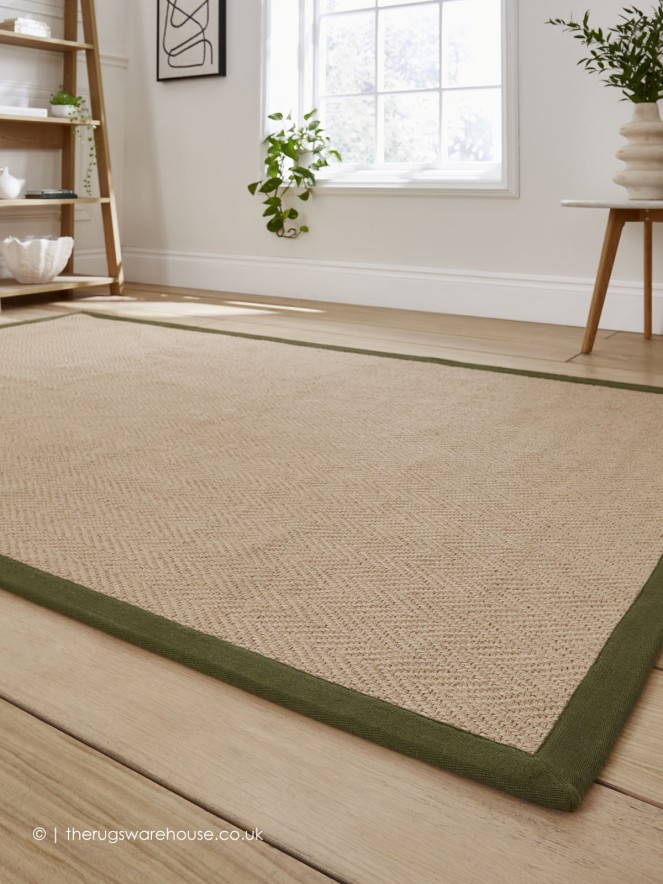 Portland Jute Green Rug - 3