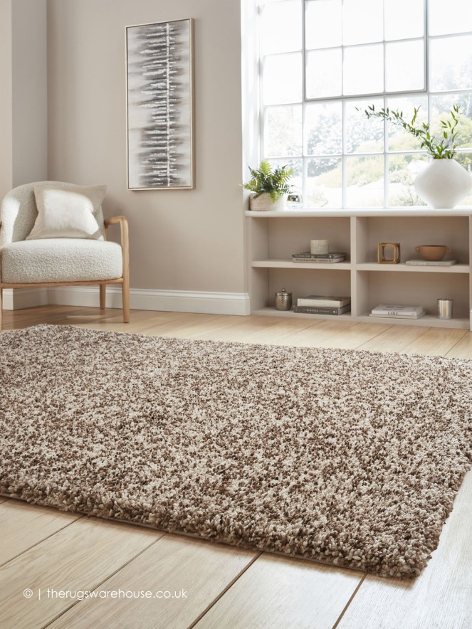 Vista Mottled Beige Rug - 3