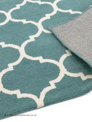 Albany Ogee Duck Egg Rug - Thumbnail - 5