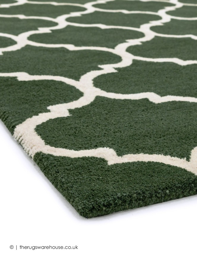 Albany Ogee Green Rug - 3