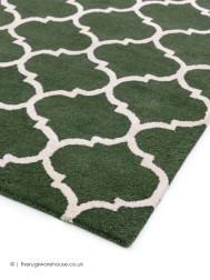 Albany Ogee Green Rug - Thumbnail - 4