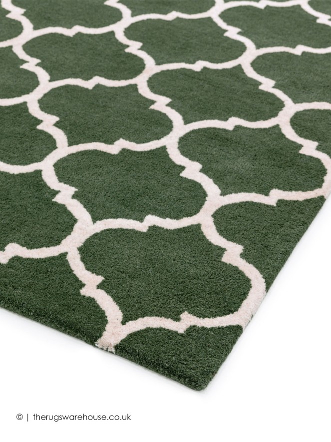 Albany Ogee Green Rug - 4