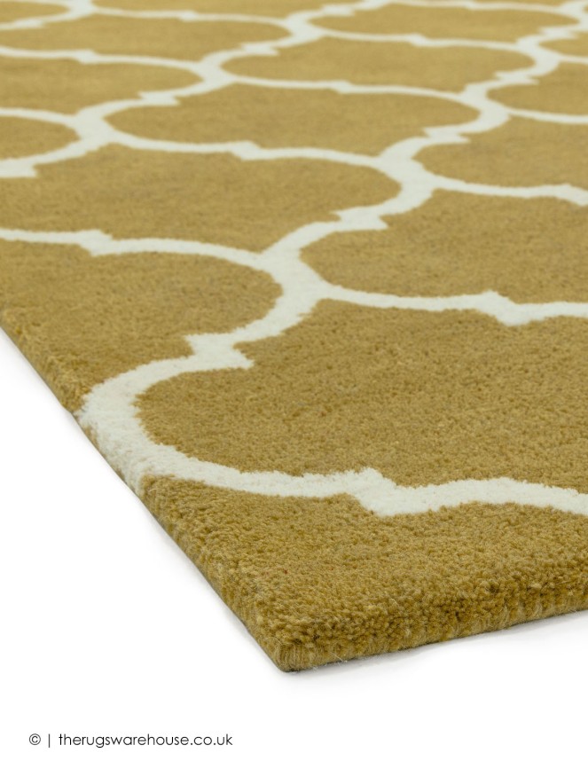 Albany Ogee Ochre Rug - 3