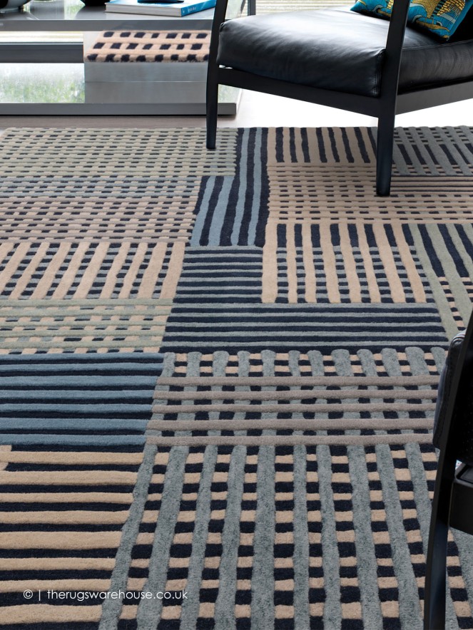 Aspect Blue Multi Rug - 2