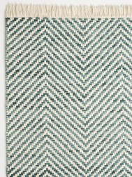 Twill Teal Rug - Thumbnail - 3